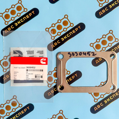 3630452 Прокладка турбокомрпессора Cummins QSK23, Cummins KTA19