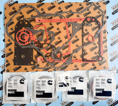 3800343 Комплект прокладок низ Cummins C8.3